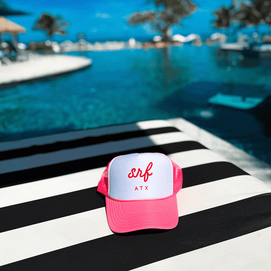 SRF ATX Classic Trucker Pink/White