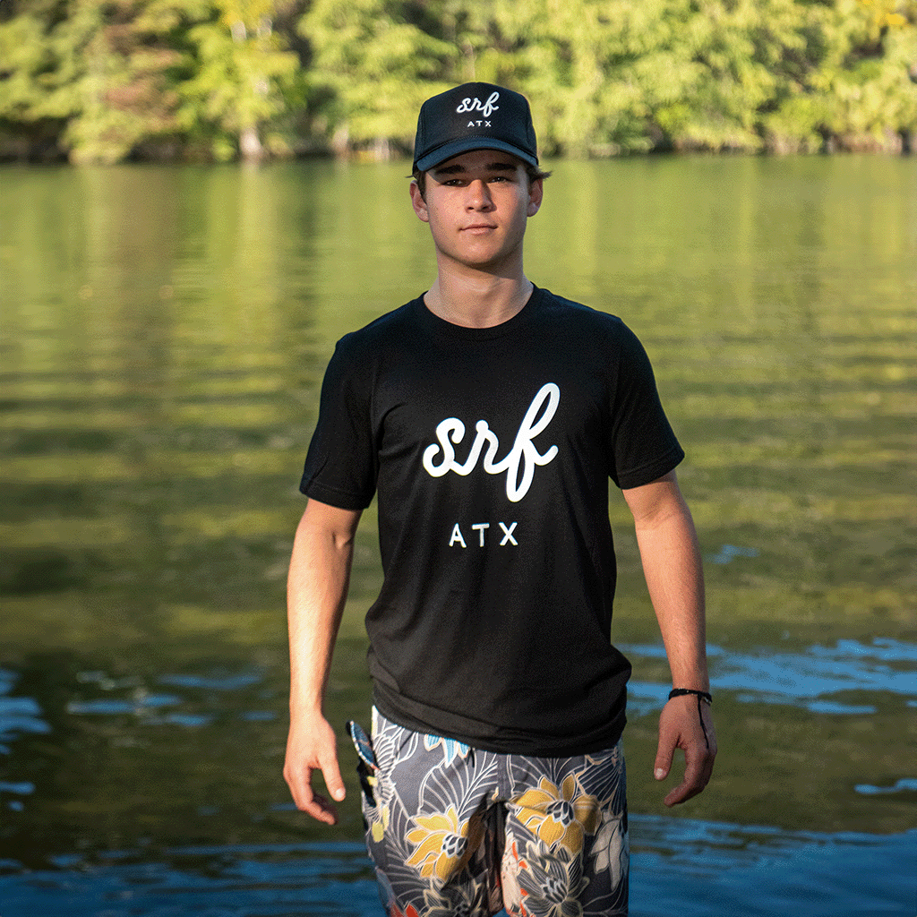 SRF ATX Black Tee