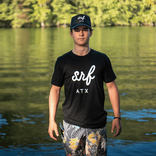 SRF ATX Black Tee